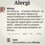 Milagros Malang Lowokwaru WA 081332681118 - kesaksian milagros untuk alergi 2